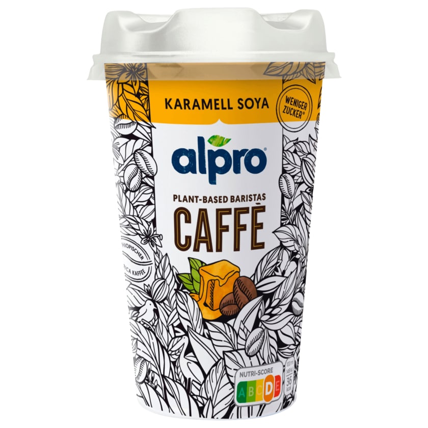 Alpro CAFFÈ Kaffee mit Sojadrink Karamell Soya vegan 235ml